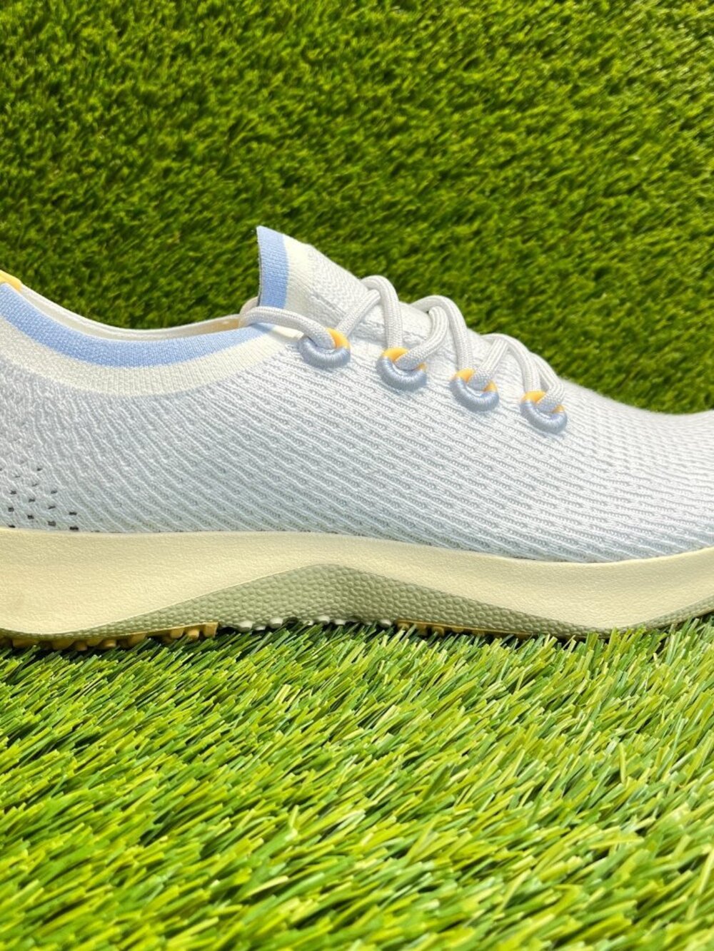 Allbirds Tree Dasher 2 Mens‎ Size 14 White Beige Athletic Running Shoes Sneakers